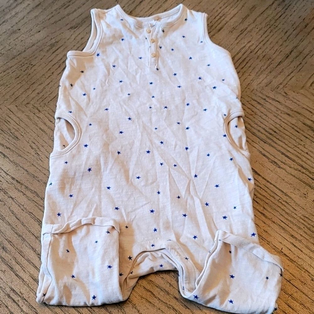 3-4T boys star overall jumpsuit H&M NWOT